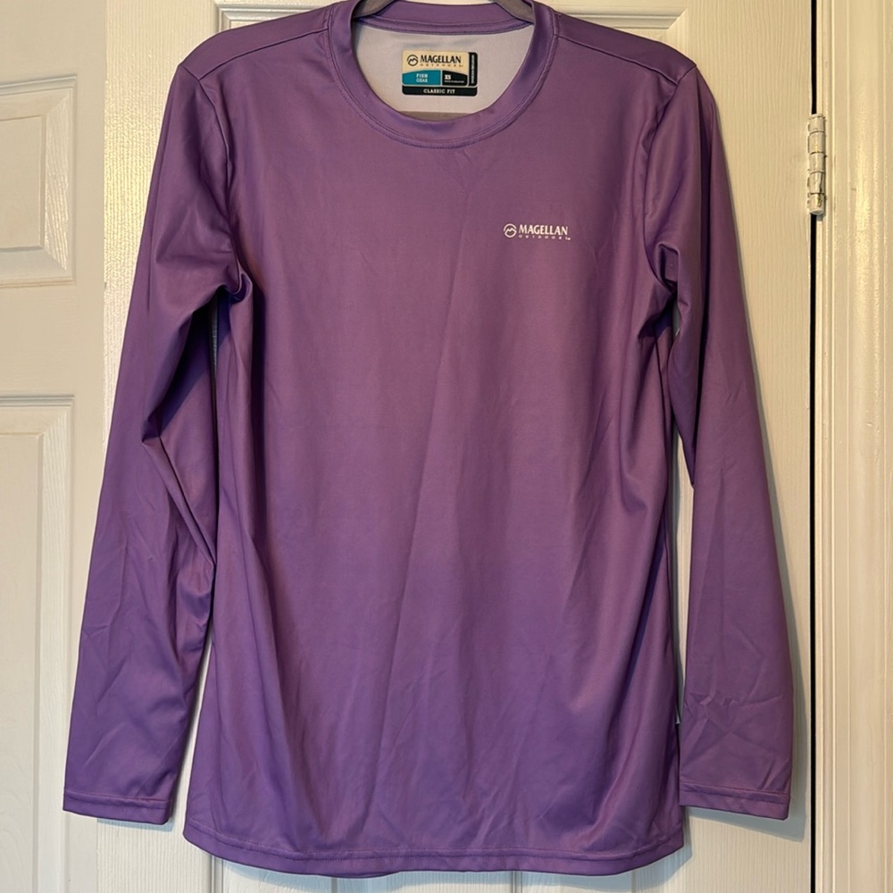 💜 Magellan Outdoors Classic Fit Fish Gear Shirt